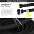 MHMHM 15FT 1/2 Inch Heavy Duty Soaker Hose Rubber Garden Drip Irrigation Hose with Solid Brass Connector Water Saving