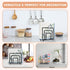 Napkin Holder for Table, Modern Metal Black Napkin Holders for Kitchen Dining Tables & Countertops