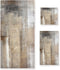 MATEKULI Taupe Grey Bath Towels Set,3 Piece Brown Beige Ombre Towels Set(1 Bath