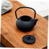 Cast Iron Teapot Tea Set - Japanese Mini Tea Pots, Espresso Kettle, Stainless Steel Small Tea Kettle Decoration