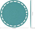 Smithcraft Silicone Pot Holder Trivet Mat for Pots and Pans, Hot Pads for Countertop Tables, Set of 3 (Grey)