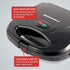 Elite Gourmet EWM-2207# Electric Non-Stick Belgian Waffle Maker, 2-Slice, Black, for Breakfast & Snacks