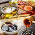 MEIDAYAI 2 Set 2 4 Labels,1 1 Olive Oil Dispenser Bottle, Pcs Glass Oil Bottle for Kitchen, Oil and Vinegar Dispenser