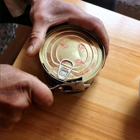 Manual Can Opener - Versatile 4-In-1 Kitchen Tool for Restaurants and Camping Trips (2)