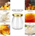 Encheng Lids,7oz Sets 40Pack Glass Yogurt Container With Clear Glass Jars With Airtight Lids,Small Glass Pudding Jars