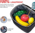 Gloppie Insulated Lunch Bag, Lunch Box Cooler Bag for Work Picnic, Ideal Gift, Black