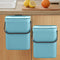 LALASTAR Small Trash Can with Lid, Indoor Kitchen Compost Bin for Countertop, 5L/1.3 Gal, Blue