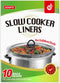 Slow Cooker Liners Disposable Cooking Bags - Small Size Pot Liners Fit 1QT to 3QT for Oval & Round Pot (10)