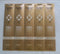 Gonesh Incense Sticks Extra Rich Collection - Vanilla, 5 Packs (100 Total)