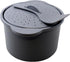 Dependable Industries Multi Use Microwave Rice Cooker, BPA Free 2.7L with Mixing Paddle and Measuring Cup