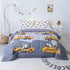Cokouchyi Twin Size Comforter Set for Boys, 4-Piece Bed in a Bag,
