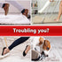 16Pcs Non-Slip Rug Carpet Grippers, Large Reusable Tape Pads, Strong Adhesive, Removable Double-Sided Strips