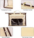 CINPIUK Clear Handbag Storage Bags, XL Purse Organizer for Closet, Zipper Hanging Storage Bag
