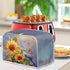 Xoenoiee Butterfly Bird Floral Pattern Toaster Cover, Quilted Cover for 2 Slice Bread Maker, Kitchen Appliance Cover