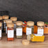 Homerove 36 Pack 4 oz 319 Glass Spice Jars with Bamboo Lids, Empty Square Spice Containers with BlankPrinted Spice