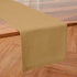 Solino Home Linen Table Runner 48 Inches - 100% Pure Linen Camel Table Runner for Dresser and Coffee Tables