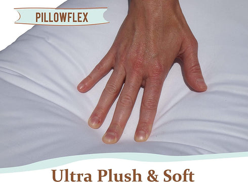 Pillowflex Premium Polyester Throw Pillow Insert - 15x15 - Ultra Soft Small Square Couch Sham, Lumbar, Sofa - 1 Soft