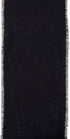 DII Jute Burlap Collection Solid Black Kitchen Table Runner - 15x74