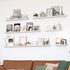 Heimlove Set 2, 16 Inches Picture Ledge Shelf, Small Floating Shelves of Picture Shelf for Wall with Ledge, Kids