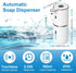 6-Level 12.8oz/380mL OHIFAST Automatic Liquid Soap Dispenser Touchless, USB Rechargeable Smart Hand Soap Dispenser