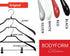 Mawa by Reston Lloyd BodyForm Series Extra Wide Non-Slip Space-Saving Clothes Hanger for Jackets, Suits & Coats, Style