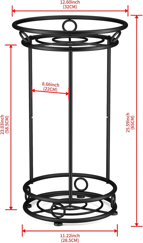 YIUKEA Plant Stand Indoor Outdoor - Metal Planter Holder Shelf Tall Tiered Flower Pot Display Organizer Rack
