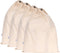 4-Pack Jumbo Drawstring Dust Covers, Large Cotton Cloth Storage Pouch 26" x 20" for Handbags, Laundry