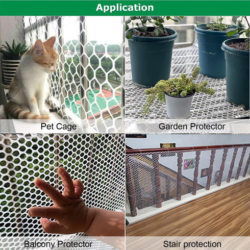 maebeacae 15.7INx33FT,Plastic Plastic Chicken Wire Fencing Fence Wire,Poultry Garden Netting,Poultry Netting, Mesh