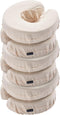 Master Massage 100% Cotton Pillow Covers, Machine Washable, Cream