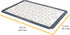 Chicago Metallic Silicone Pastry Mat with Measurements, Baking Mat with Cookie Marks, Gray 16.5x11.5 Inch