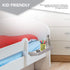 Modern Innovations Bedside Shelf for Bed, College Dorm Room, Bunk Bed Shelf/Caddy for Top Bunk, Clip On Nightstand Tray