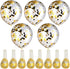 Gejoy 14 Pcs Farewell Party Decorations Supplies Kit, We Will Miss You Banner, Burlap Bunting, Gold Glitter Confetti