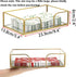 Sumnacon Countertop, Bathroom Guest Towel Holder - Rectangle Glass Napkin Holder for Guest Hand Towels Paper Napkins