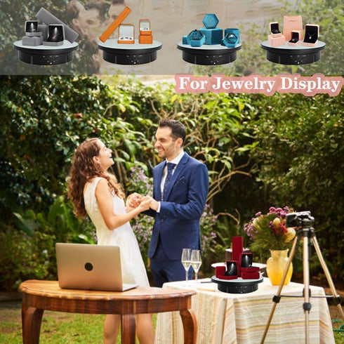 3 1 5.74/7.08/8.66 inch Cover22lbs 360 (Mirror/3 in1 JAYEGT in Rotating Display Stand with Replacement Mirror Load