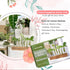 7 KAXYEW Plant Terrarium with Wooden Stand, Plant Propagation Tubes, Test Tubes Glass Planter for Hydroponic Plant
