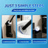 MNWHUC 36 Set, Disposable Toilet Bowl Brush with Toilet Wand Refills Pads Replacement Heads, Toilet Cleaning