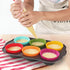 Caperci 350-Count Rainbow Standard Cupcake Liners, Bright Colorful Muffin Baking Cups, Food Grade Grease-Proof