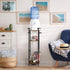 5 3-Tier 36.5'' 1-5 Gallon Water Dispenser Jug Stand Drink Beverage Dispenser Holder with Storage Shelf, Tall Water