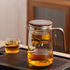 800ml/27.1oz Enchant Tea Pot - Witchcraft Magic Glass Teapot, Magnetic Water Separation Design, Borosilicate Infuser