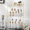 YCIA&DONE Bathroom Organizer Countertop, Makeup Storage, Skincare Cosmetic Tray Shelf, Perfume Holder