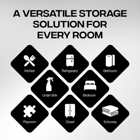 ClearSpace Clear Plastic Storage Bins, Pantry Organizers & Storage Containers for Home Organization