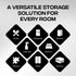 ClearSpace Clear Plastic Storage Bins, Pantry Organizers & Storage Containers for Home Organization