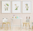 Generic 3Pcs Set 3 Baby Animal Nursery Wall Art Funny Green Rain Gear Duck Painting Picture Wall Decor This of Happy