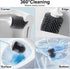 RV Toilet Bowl Brush and Holder, Ventilated Cleaner Brush with Long Handle for Motorhome Travel and Campers