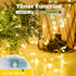 2-Pack 16FT 50 Fairy Lights Battery Operated with Timer, Waterproof LED String Lights Indoor Outdoor, Cuttable Starry