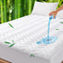 UNILIBRA Cal King Waterproof Mattress Pad, Rayon Made from Bamboo, Quilted Breathable Mattress Protector, 6''-25'' Deep
