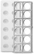 Bellemain Ravioli Maker Press | Pelmeni Mold, Pierogi Press, Pasta Making Kit - Makes 12 Ravioli