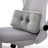 Lumbar Support Pillow for Office Chairs, Back Support Cushion for Lower Back Pain Relief, Small Grey