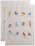 Maison d' Hermine Kitchen Towels Set of 2, 100% Cotton, 27.50" x 20" Reusable Cloth for Kitchen