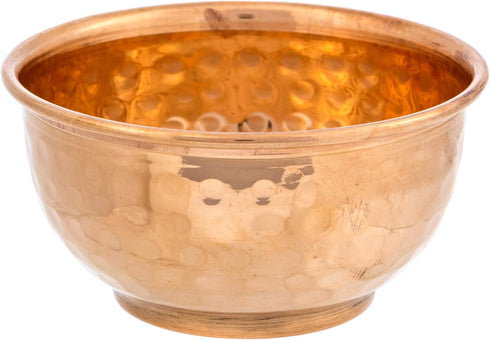 Alternative Imagination Hammered Copper Offering Bowl for Altar Use, Rituals, Decoration
